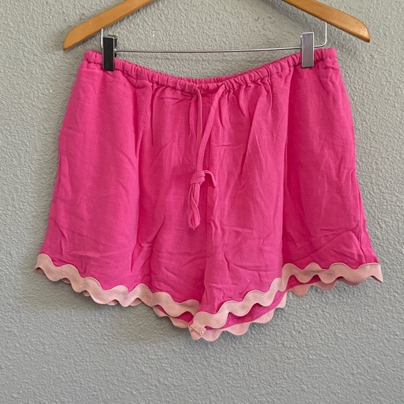Anniewear Scallop Ric Rac Trim Sleeveless Top‎ and Short Set NWOT - Picture 6 of 8